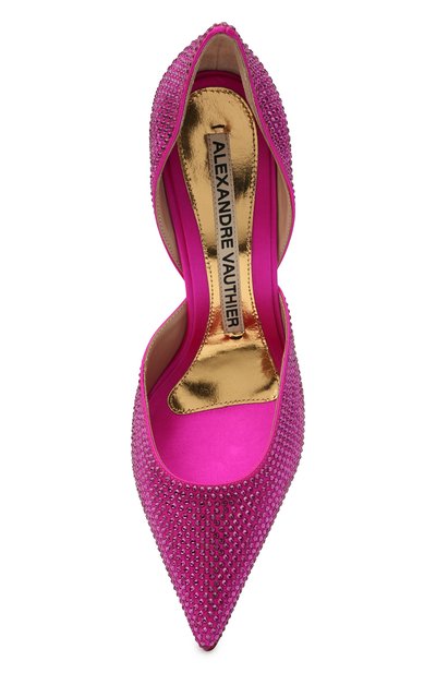 Текстильные туфли ALEXANDRE VAUTHIER, арт. ALEXCRYSTALPU, фото 5