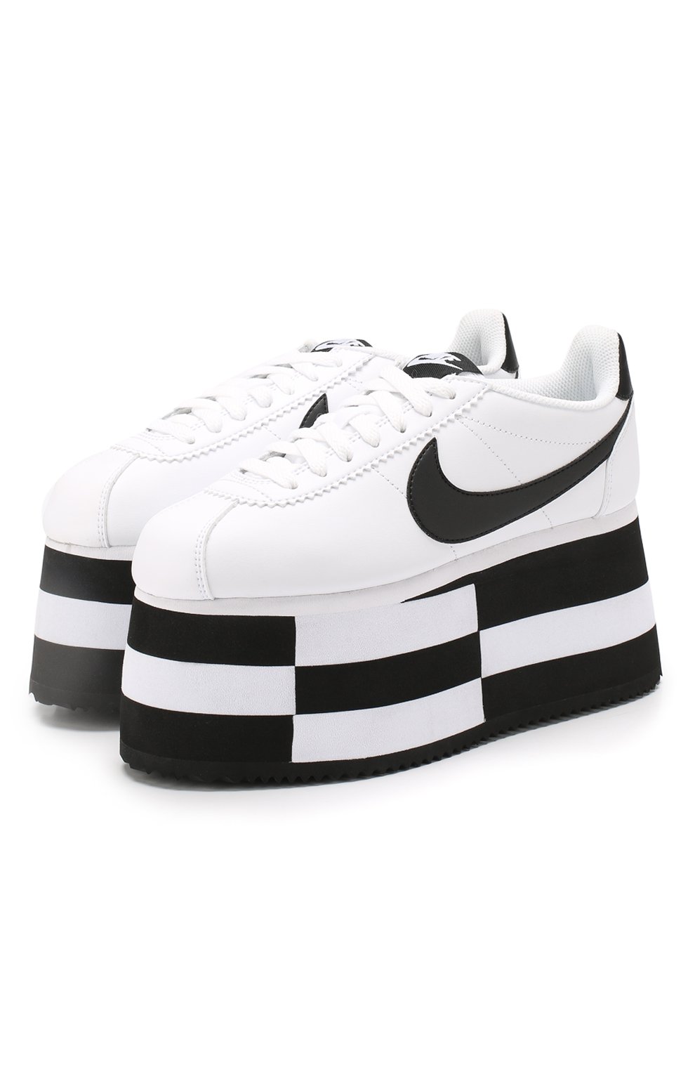 Кожаные кеды cortez comme des garcons x nike NIKE, арт. GB-K122-001, фото 1