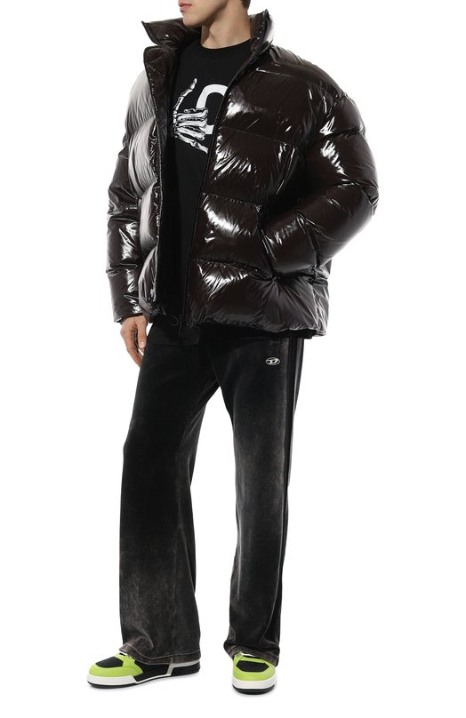 Комбинированные кеды Moschino MM15054G1I/101 Зелёный  MM15054G1I/101 Фото 2
