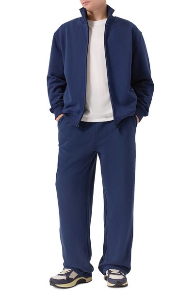 Хлопковая толстовка 12 STOREEZ синего цвета по цене 19000 руб., арт. 126492, фото 2 Хлопковая толстовка 12 STOREEZ, арт. 126492, фото 2