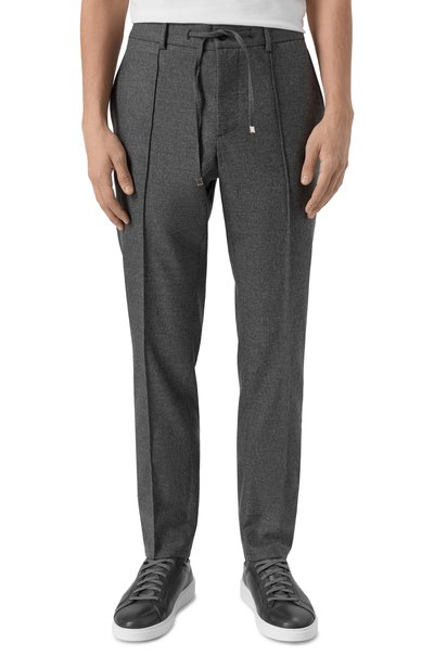 Брюки из шерсти и хлопка ANDREA CAMPAGNA, арт. SPIAGGIA CITY/GB1652, фото 3