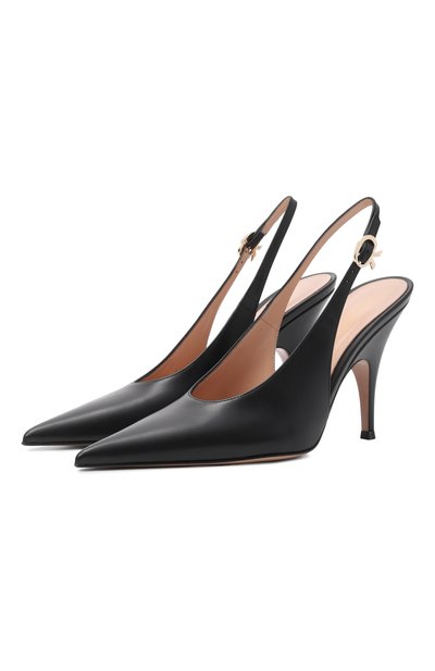 Женские кожаные туфли sofia 95 GIANVITO ROSSI, арт. G95605.95RIC.VITNER0