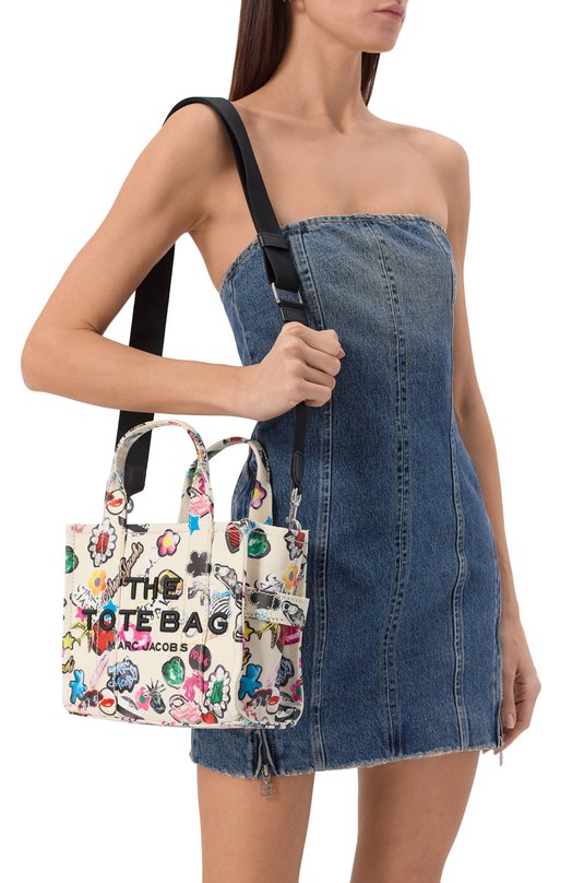 Сумка The Tote Bag small MARC JACOBS (THE) 2S5HTT002H03 Белый  2S5HTT002H03 Фото 2
