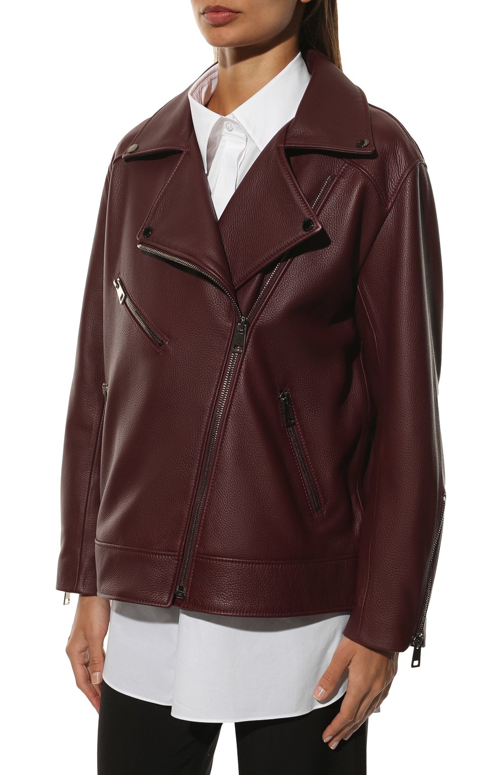 Кожаная куртка MASLOV, арт. SMW99, фото 3