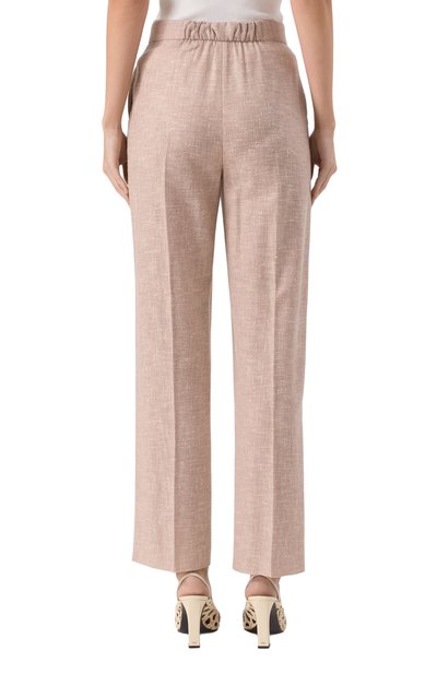 Брюки из шерсти и шелка AGNONA, арт. T70907/U1127, фото 4