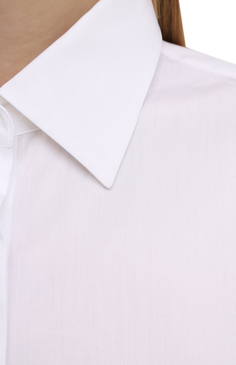 Хлопковая рубашка DRIES VAN NOTEN, арт. 211-10779-2166, фото 5