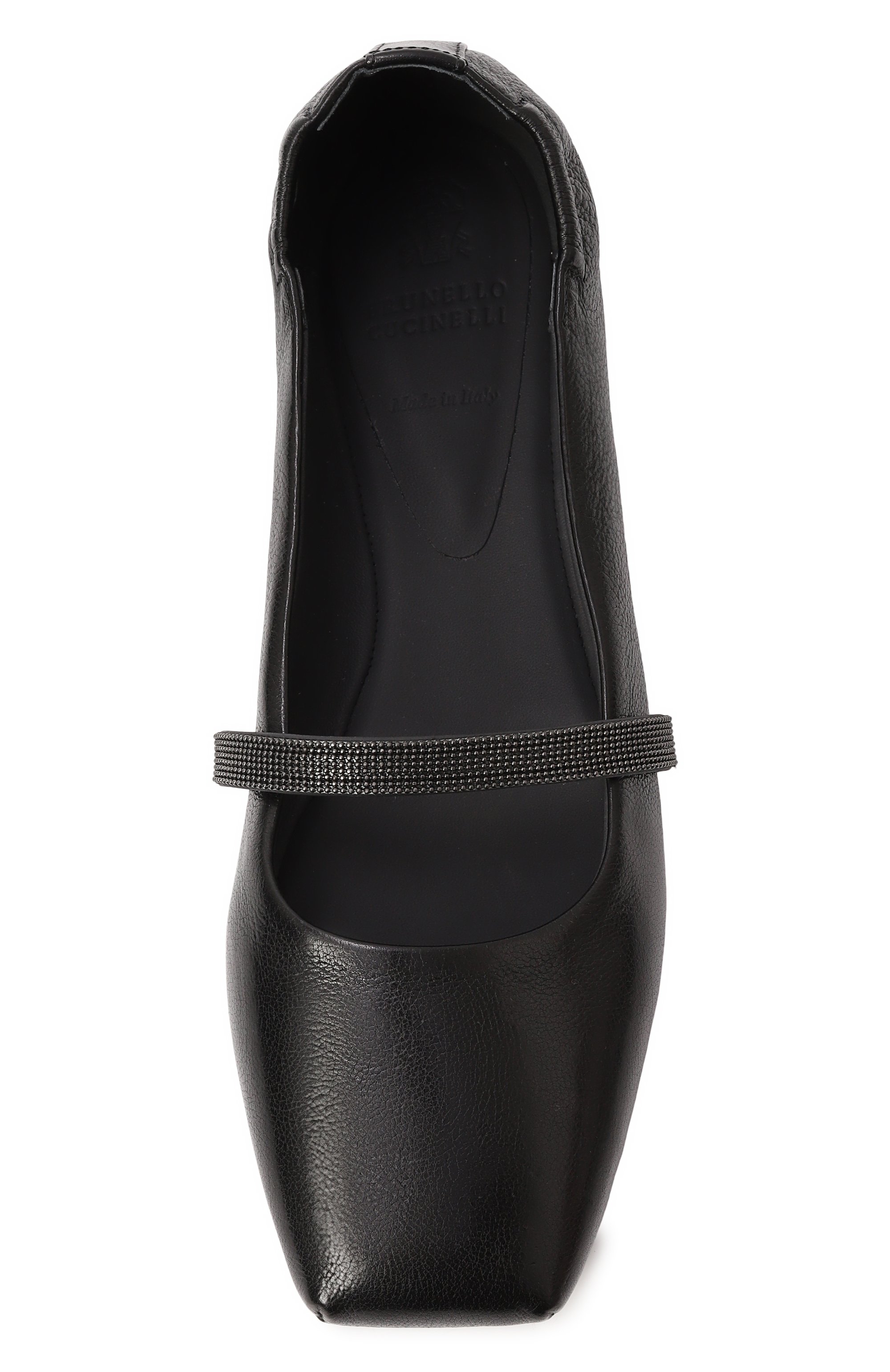 Кожаные балетки BRUNELLO CUCINELLI, арт. MZ0RC2807, фото 6