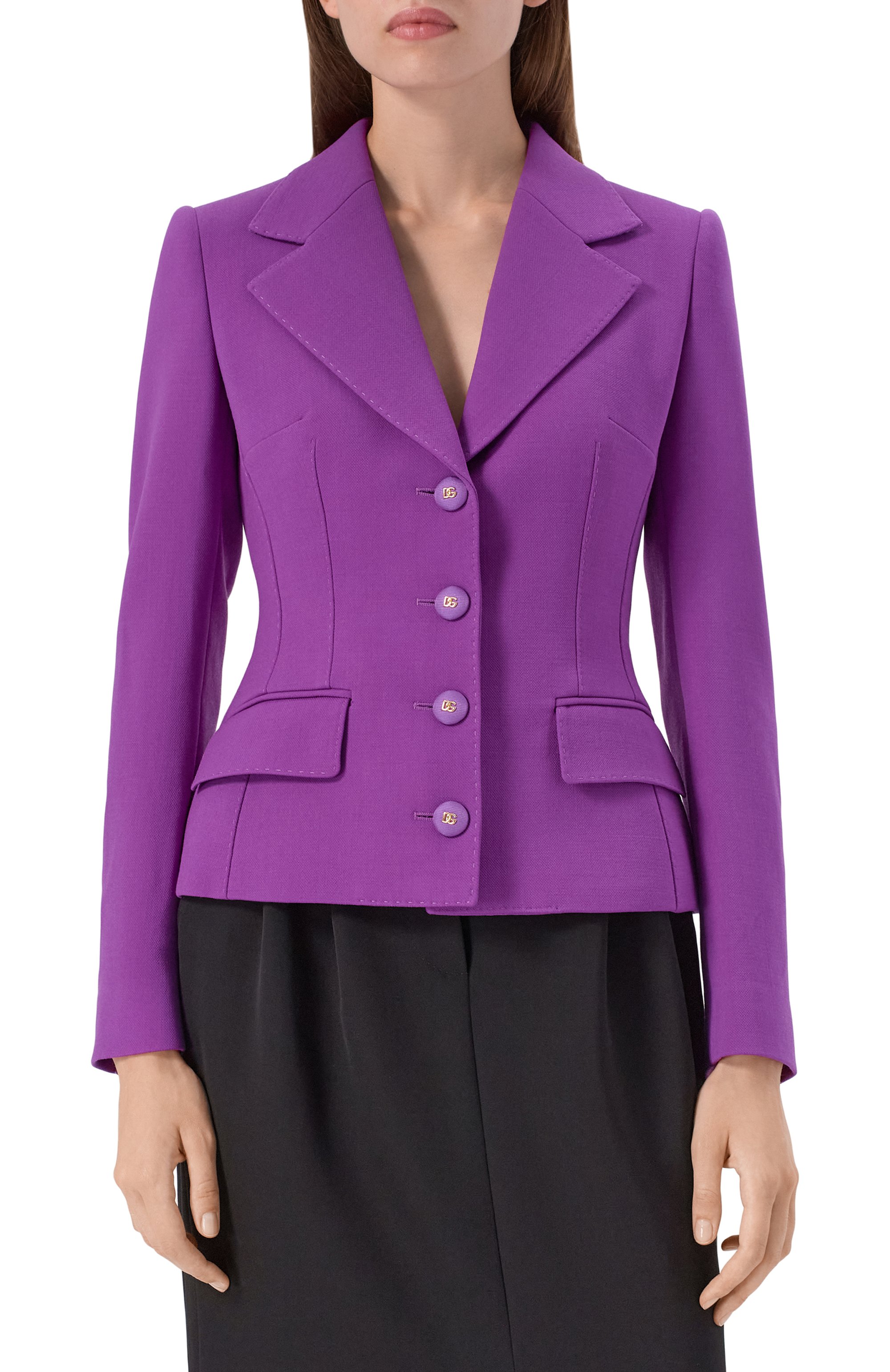 Шерстяной жакет DOLCE & GABBANA, арт. F27DST/GDC9H, фото 3