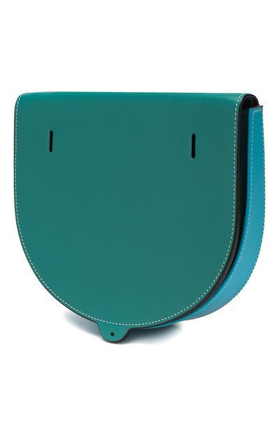 Сумка heel LOEWE бирюзового цвета по цене 99500 руб., арт. 103.21.V01, фото 3 Сумка heel LOEWE, арт. 103.21.V01, фото 3