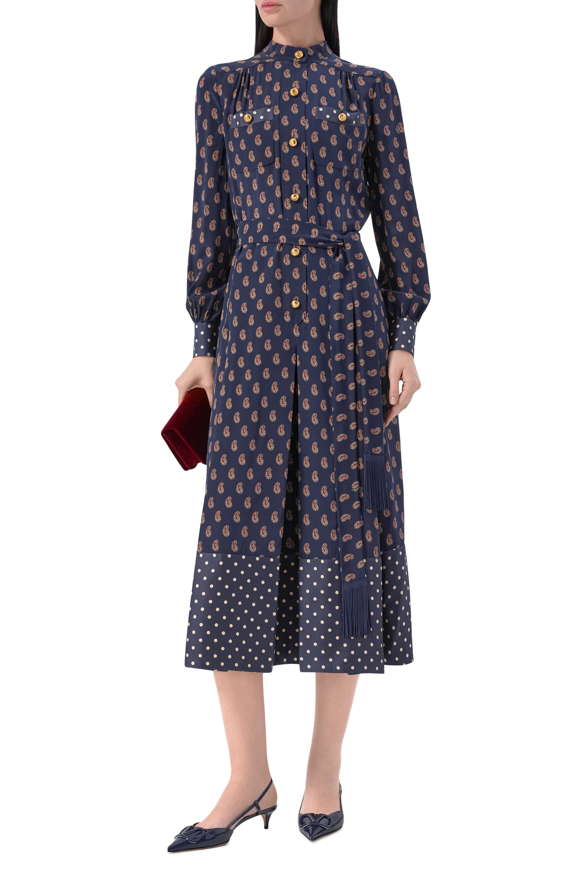 Кожаные туфли vlogo signature 40 VALENTINO темно-синего цвета по цене 118000 руб., арт. 8W2S0Q70/TMK, фото 3 Кожаные туфли vlogo signature 40 VALENTINO, арт. 8W2S0Q70/TMK, фото 3