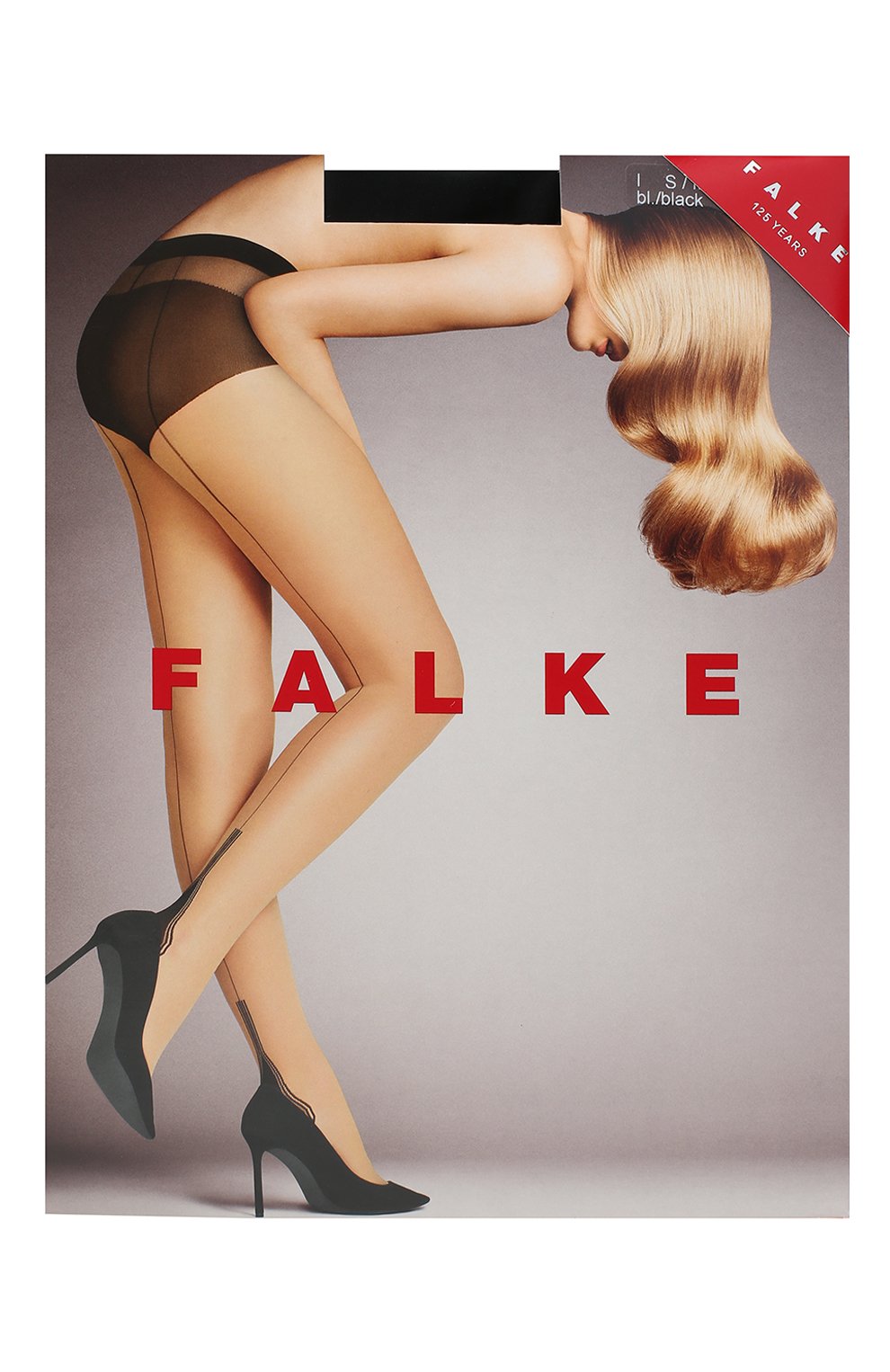 Колготки FALKE черного цвета по цене 2920 руб., арт. 41183, фото 1 Колготки FALKE, арт. 41183, фото 1