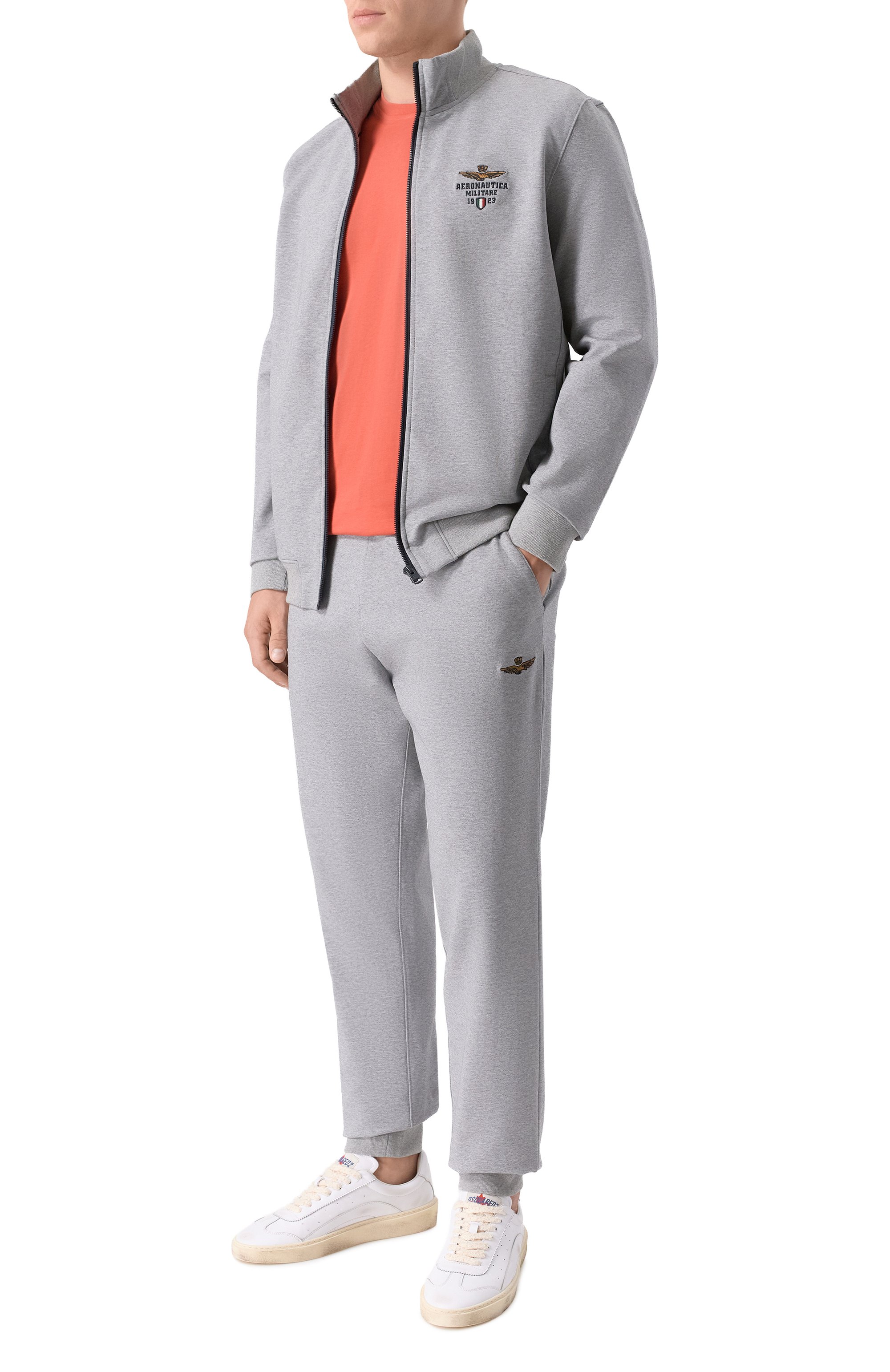 Хлопковая футболка AERONAUTICA MILITARE, арт. TS1580UJ00372_001, фото 2