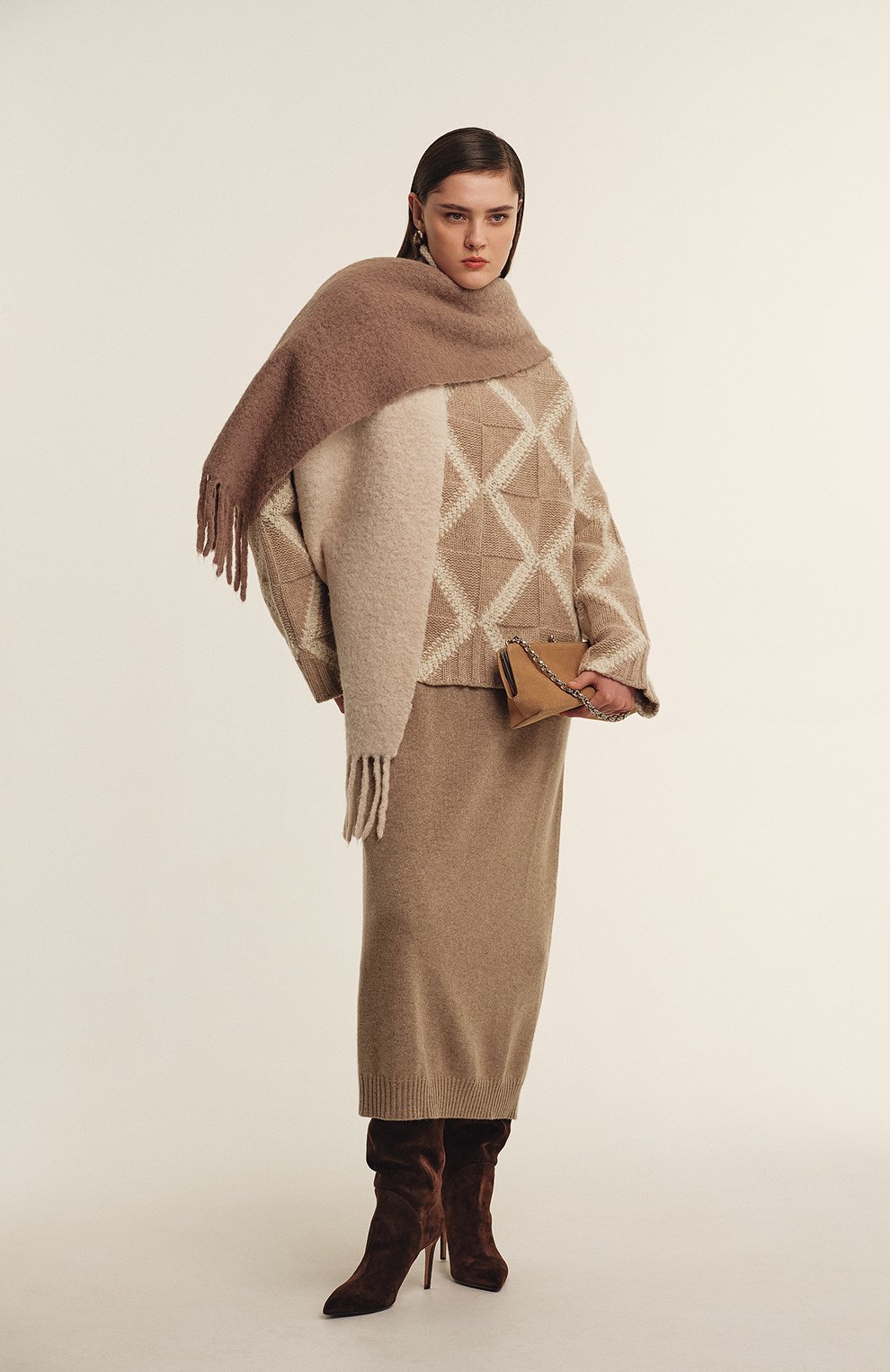 Кашемировое платье BRUNELLO CUCINELLI, арт. M12723A93, фото 6