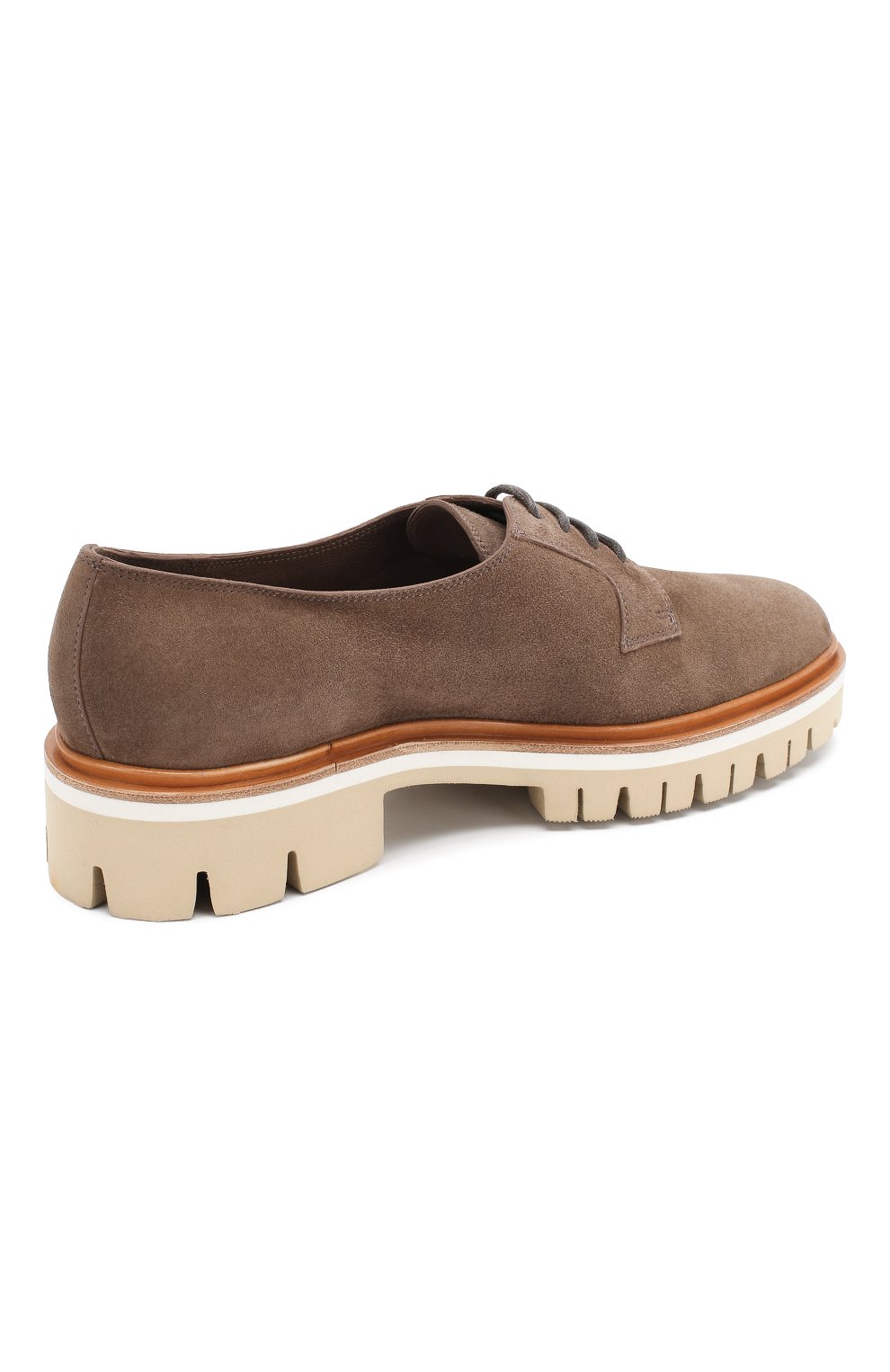 Замшевые дерби SANTONI, арт. WUAN57777HQ4SLCPM18, фото 4