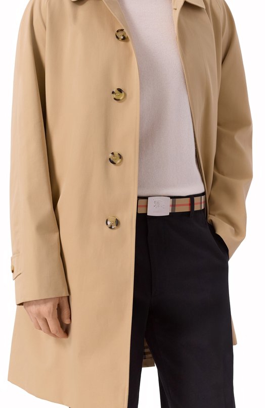 Двусторонний ремень Burberry 8112217 Чёрный  8112217 Фото 3