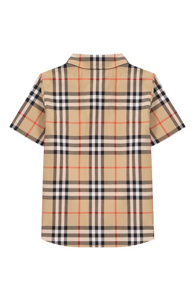 Хлопковая рубашка BURBERRY, арт. 8117145, фото 2