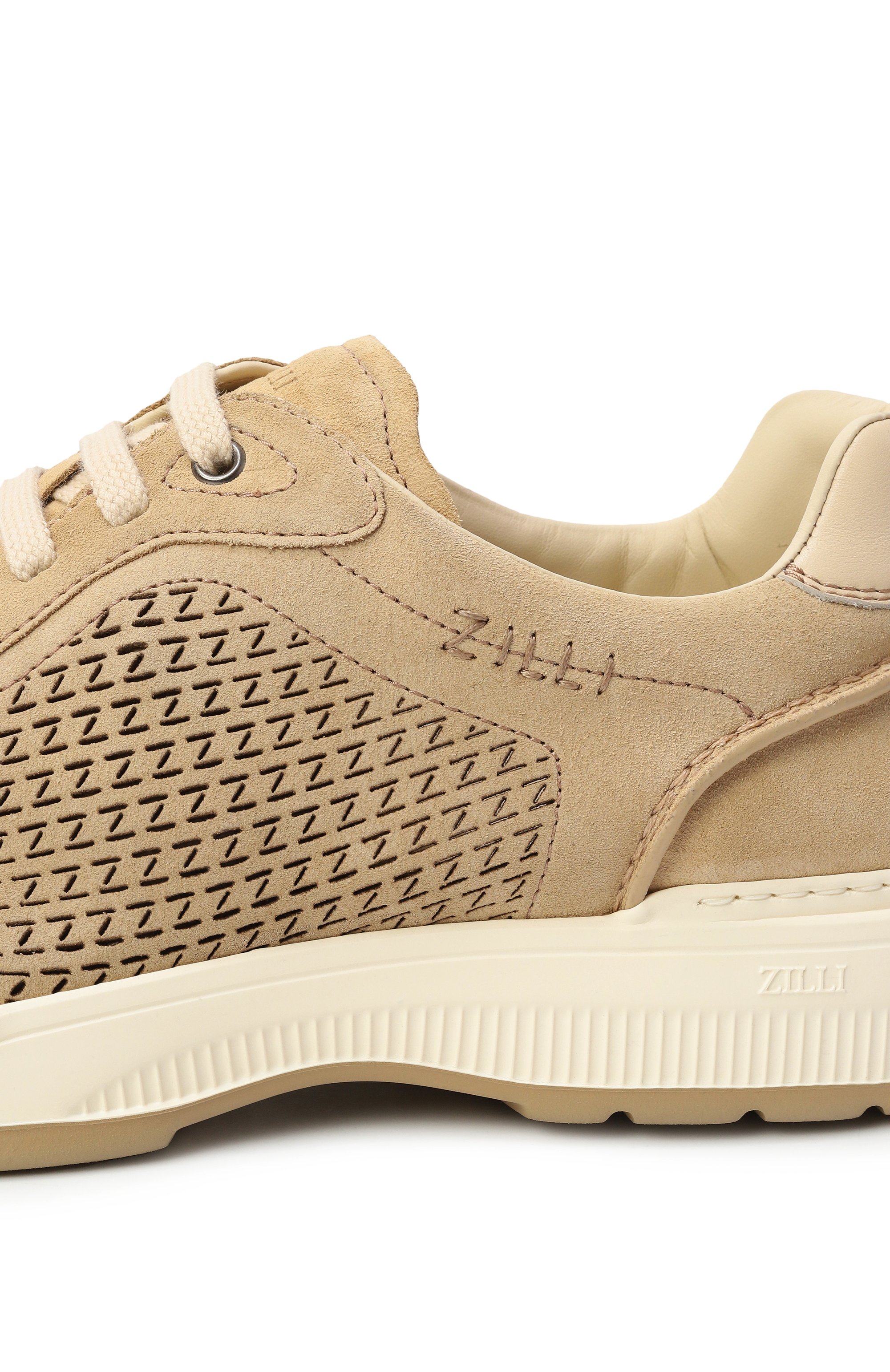 Замшевые кроссовки ZILLI, арт. H0199AM1194VZEV02, фото 7