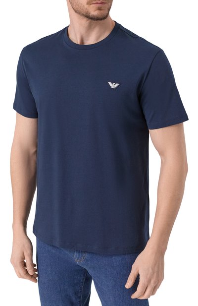 Хлопковая футболка EMPORIO ARMANI, арт. EM000574/AF12335, фото 3