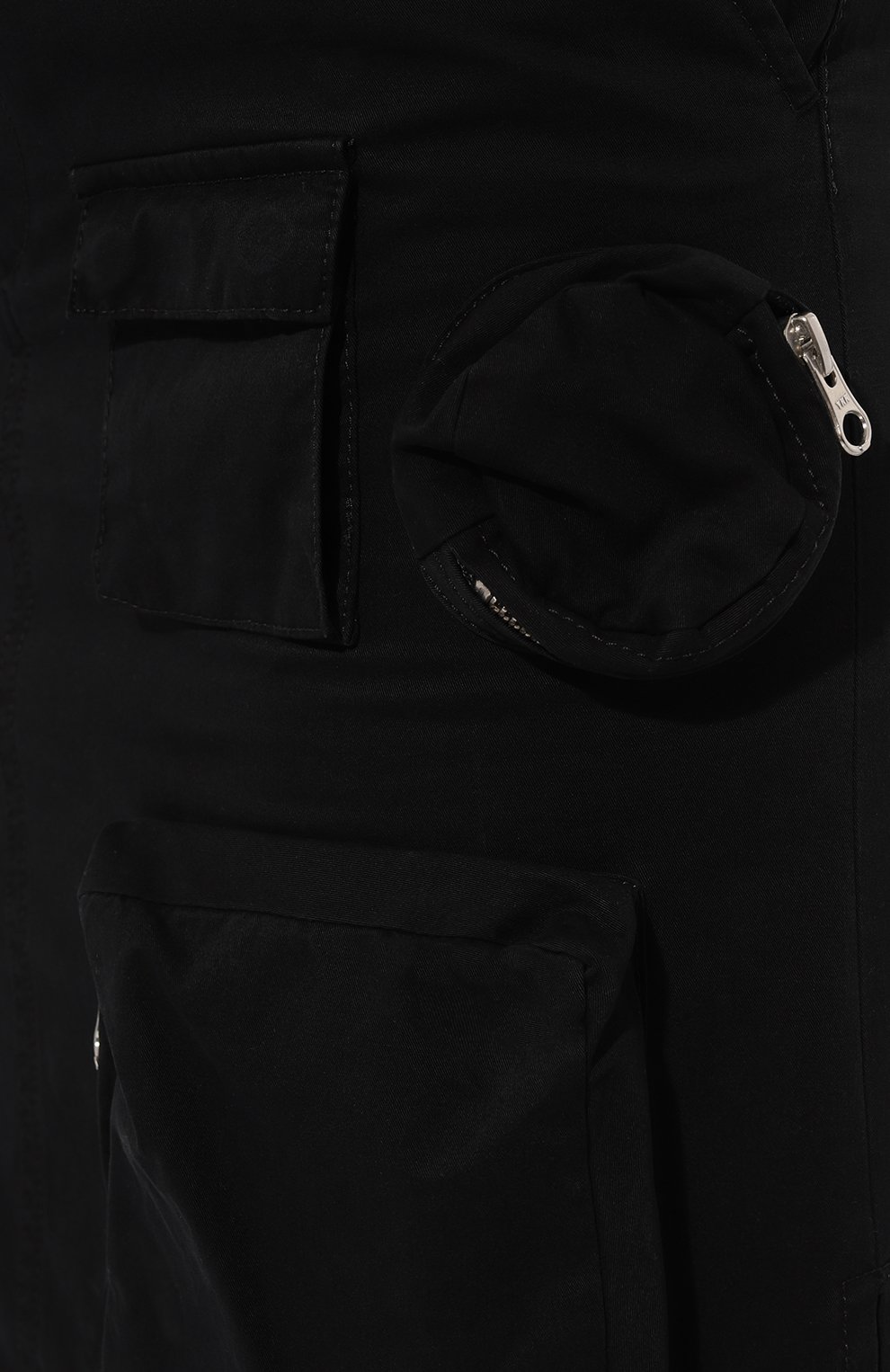 Хлопковая юбка MM6, арт. S52ME0017/M35148, фото 5