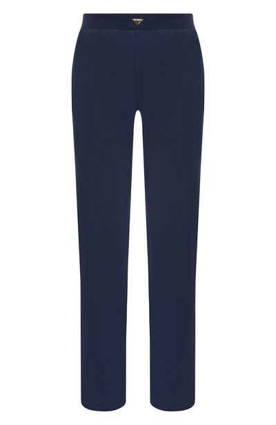 Женские хлопковые брюки с эластичным поясом EMPORIO ARMANI, арт. 163801/8A251