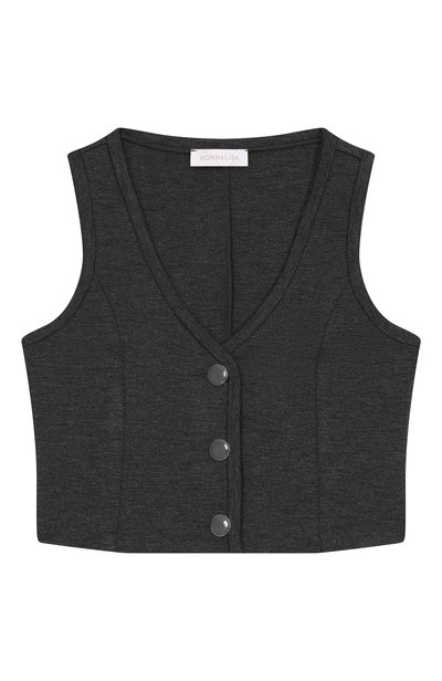 Жилет из вискозы MONNALISA, арт. 18HGIP
