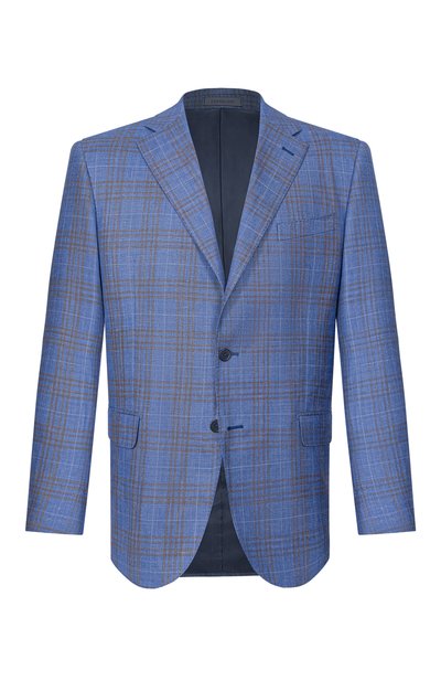 Мужской пиджак из шерсти и шелка CORNELIANI, арт. 276008/2716280