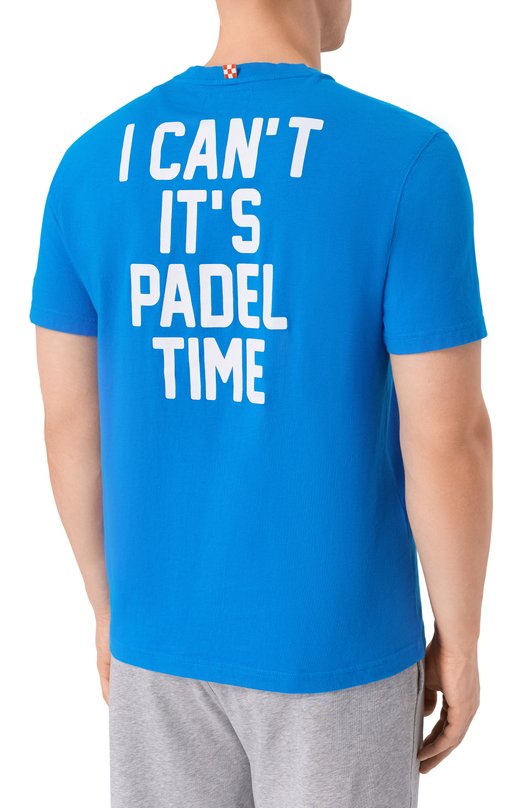 Хлопковая футболка MC2 Saint Barth ARN0001-03181I/ARN0TT Синий  ARN0001-03181I/ARN0TT Фото 4