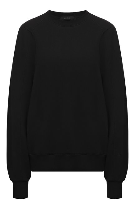 Женский хлопковый свитшот LOW CLASSIC, арт. L0W21SS_ST03BK