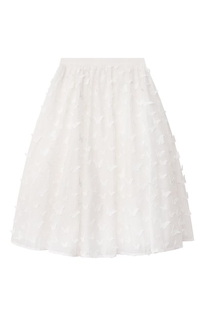 Юбка CHARABIA белого цвета по цене 22850 руб., арт. S13023, фото 1 Юбка CHARABIA, арт. S13023, фото 1