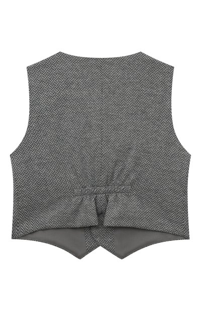 Хлопковый жилет IL GUFO, арт. A22GI033M5031/24M-36M, фото 2