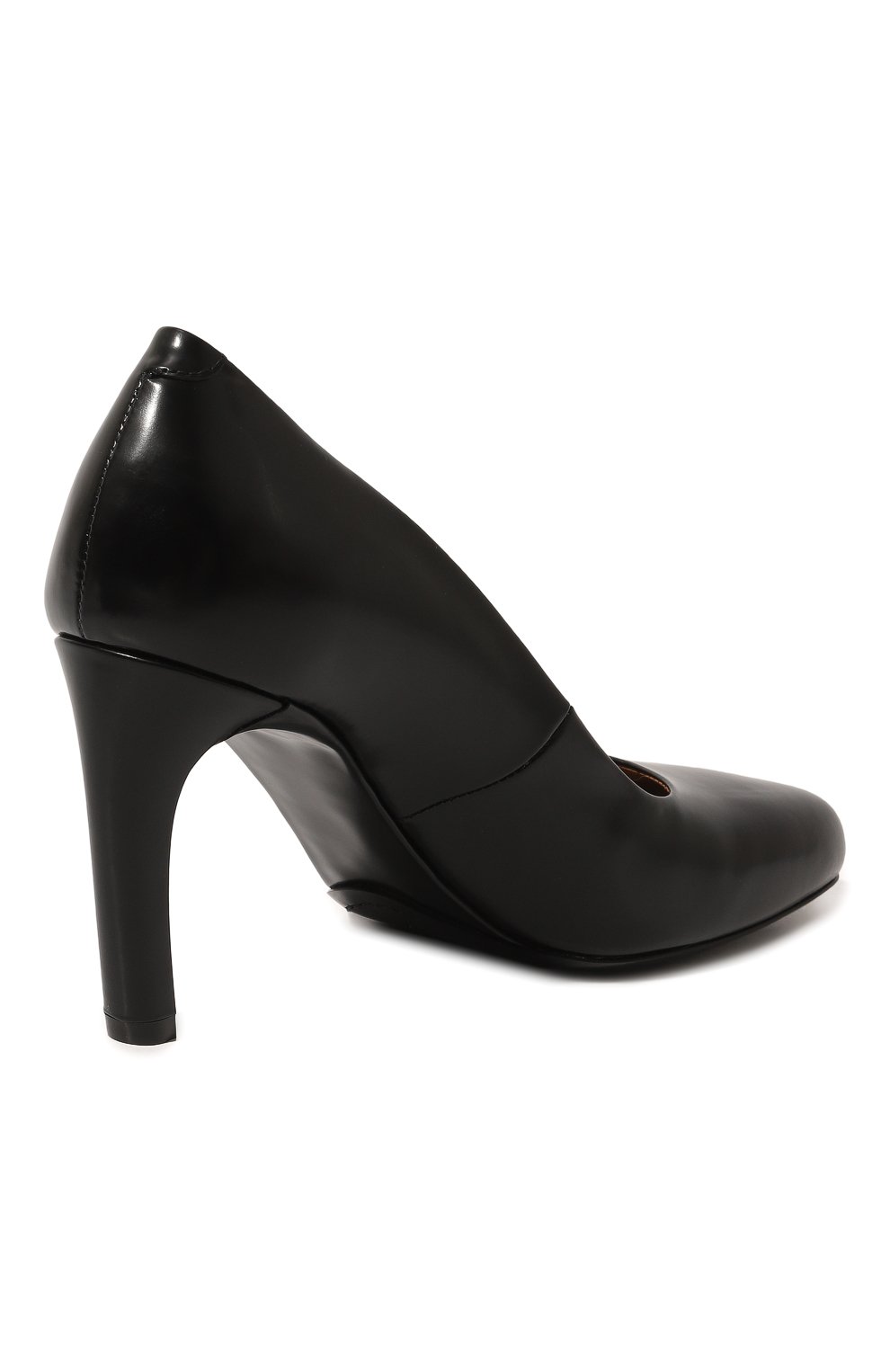 Кожаные туфли DRIES VAN NOTEN черного цвета по цене 59250 руб., арт. WS231-367/DD367, фото 5 Кожаные туфли DRIES VAN NOTEN, арт. WS231-367/DD367, фото 5