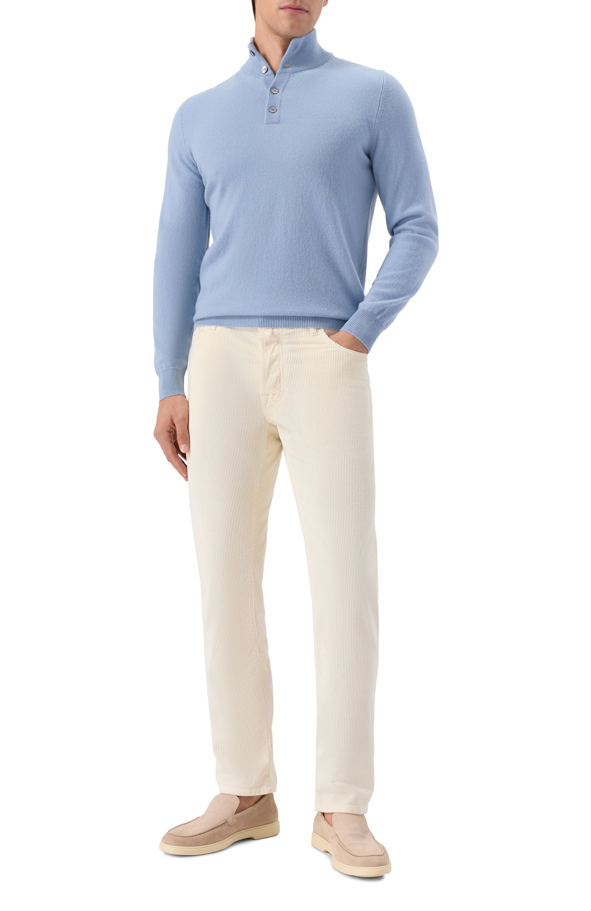 Кашемировый джемпер FEDELI, арт. MU008168, фото 2