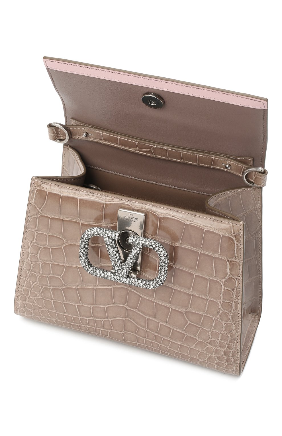 Сумка vsling small из кожи аллигатора VALENTINO, арт. WW2B0F53/HKF/AMIS, фото 5