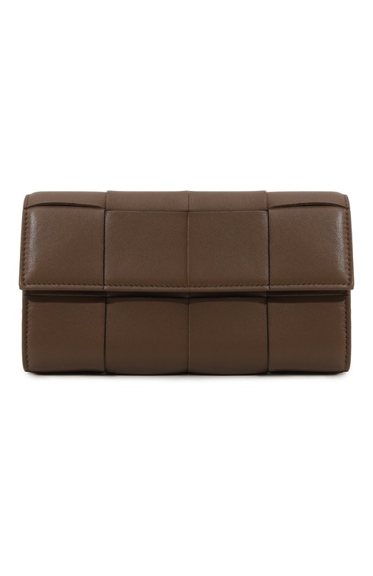 Кожаный кошелек Bottega Veneta 742694/VCQC4 Коричневый 742694/VCQC4