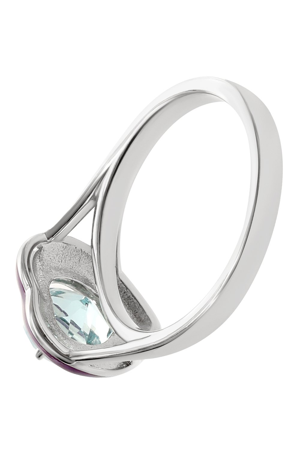 Кольцо с сердцем из голубого топаза MOONKA, арт. crg-r-tpz, фото 3