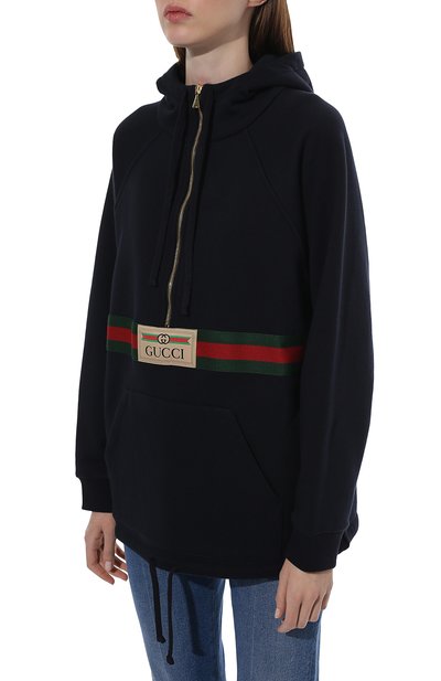 Хлопковое худи GUCCI, арт. 644656/XJC3W, фото 3