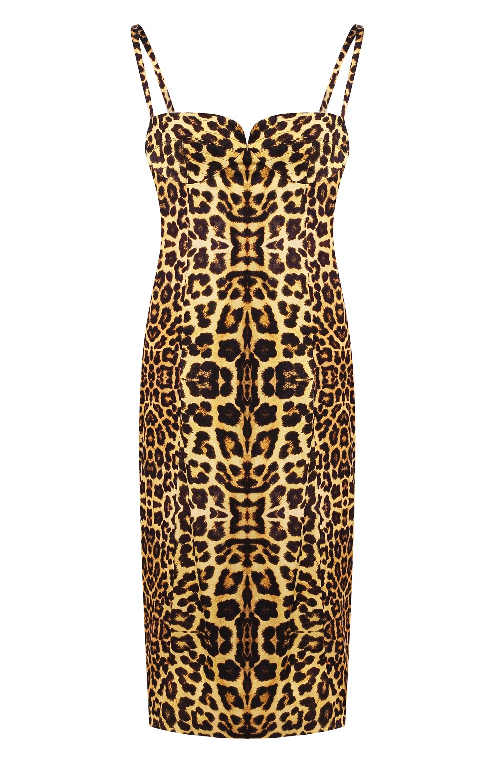 Платье из вискозы DRIES VAN NOTEN леопардового цвета по цене 78200 руб., арт. 201-11057-9162, фото 1 Платье из вискозы DRIES VAN NOTEN, арт. 201-11057-9162, фото 1