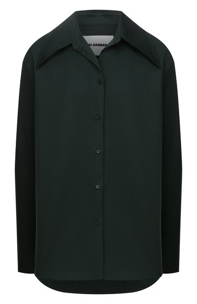Шерстяная рубашка JIL SANDER, арт. JSPT602605-WT202500, фото 1