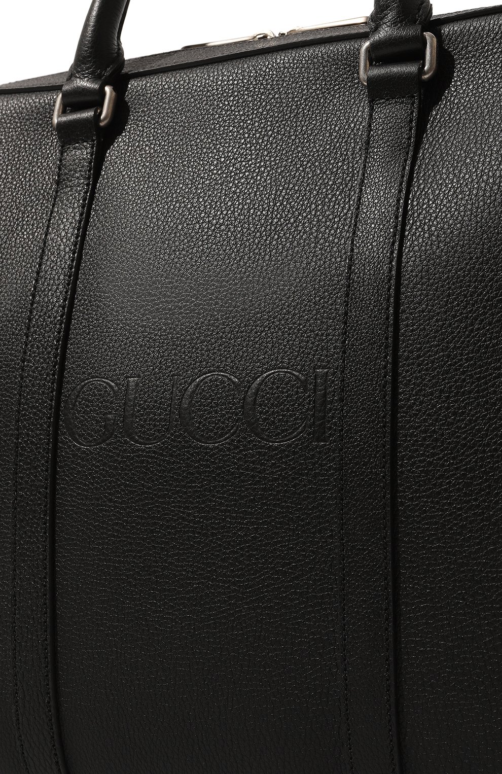Кожаная сумка для ноутбука GUCCI черного цвета по цене 272160 руб., арт. 674174 0E8JN, фото 3 Кожаная сумка для ноутбука GUCCI, арт. 674174 0E8JN, фото 3