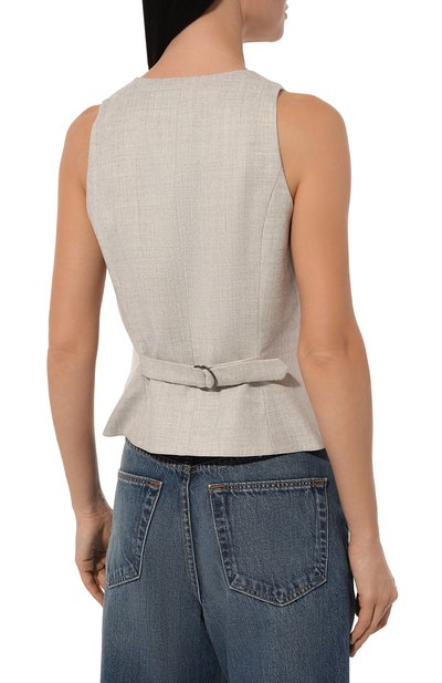 Жилет из шерсти и кашемира FREEAGE, арт. WW25.VS014.3080.109, фото 4