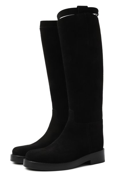 Женские замшевые сапоги stan ANN DEMEULEMEESTER, арт. B0010078/LT147