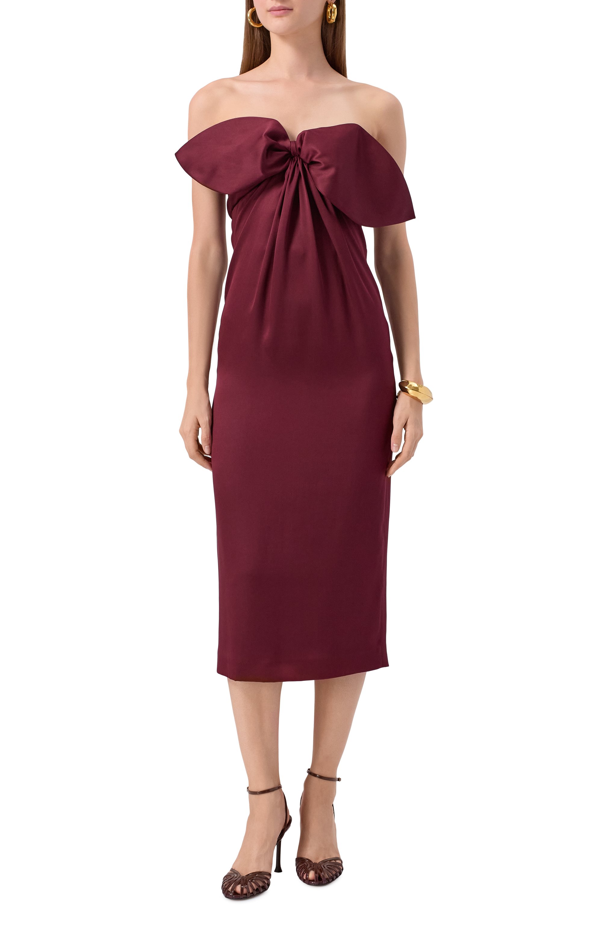 Атласное платье MVST, арт. M25.1PW.D003, фото 3