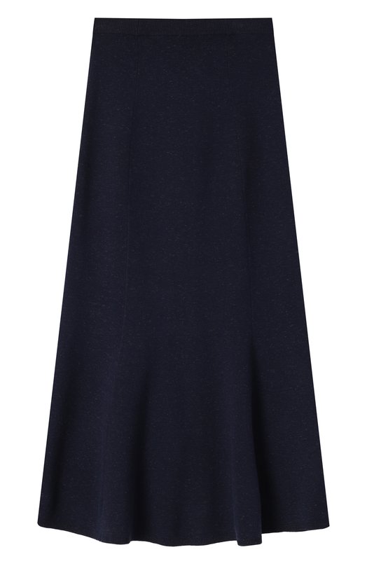 

Юбка из вискозы и шерсти Victoria Beckham, Синий