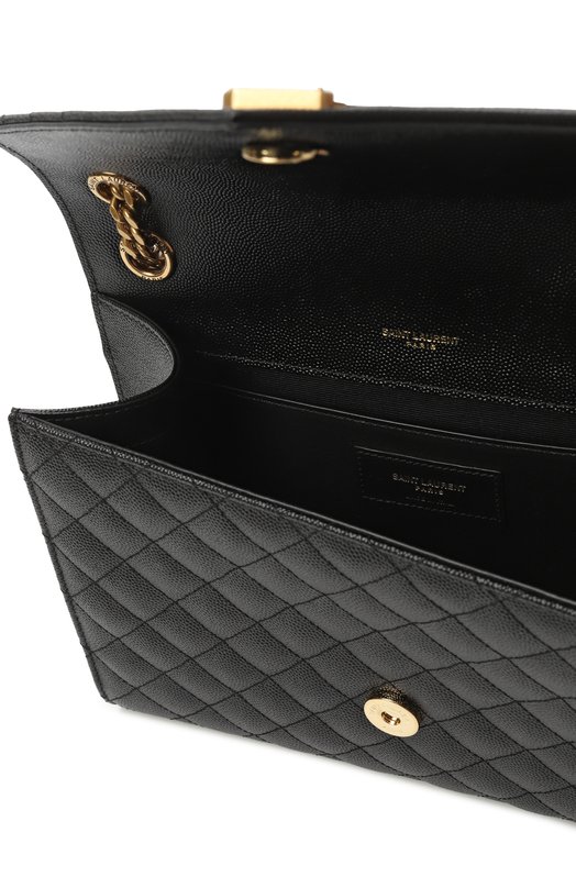 Сумка Envelope medium Saint Laurent 600185/B0W97 Чёрный  600185/B0W97 Фото 5