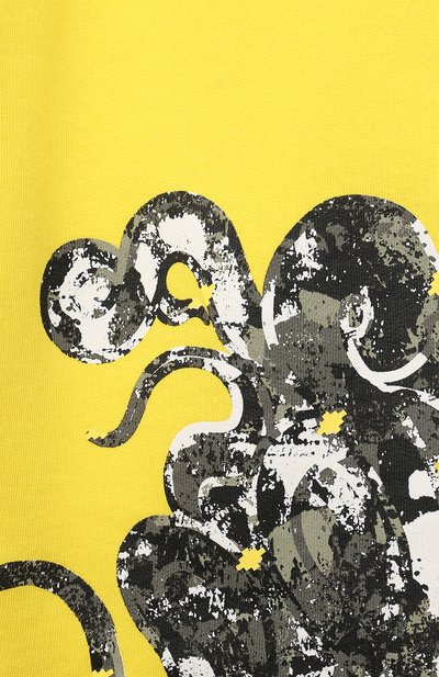 Хлопковые шорты MARCELO BURLON KIDS OF MILAN, арт. 21E/B/MB/3206/0020/8-14Y, фото 3