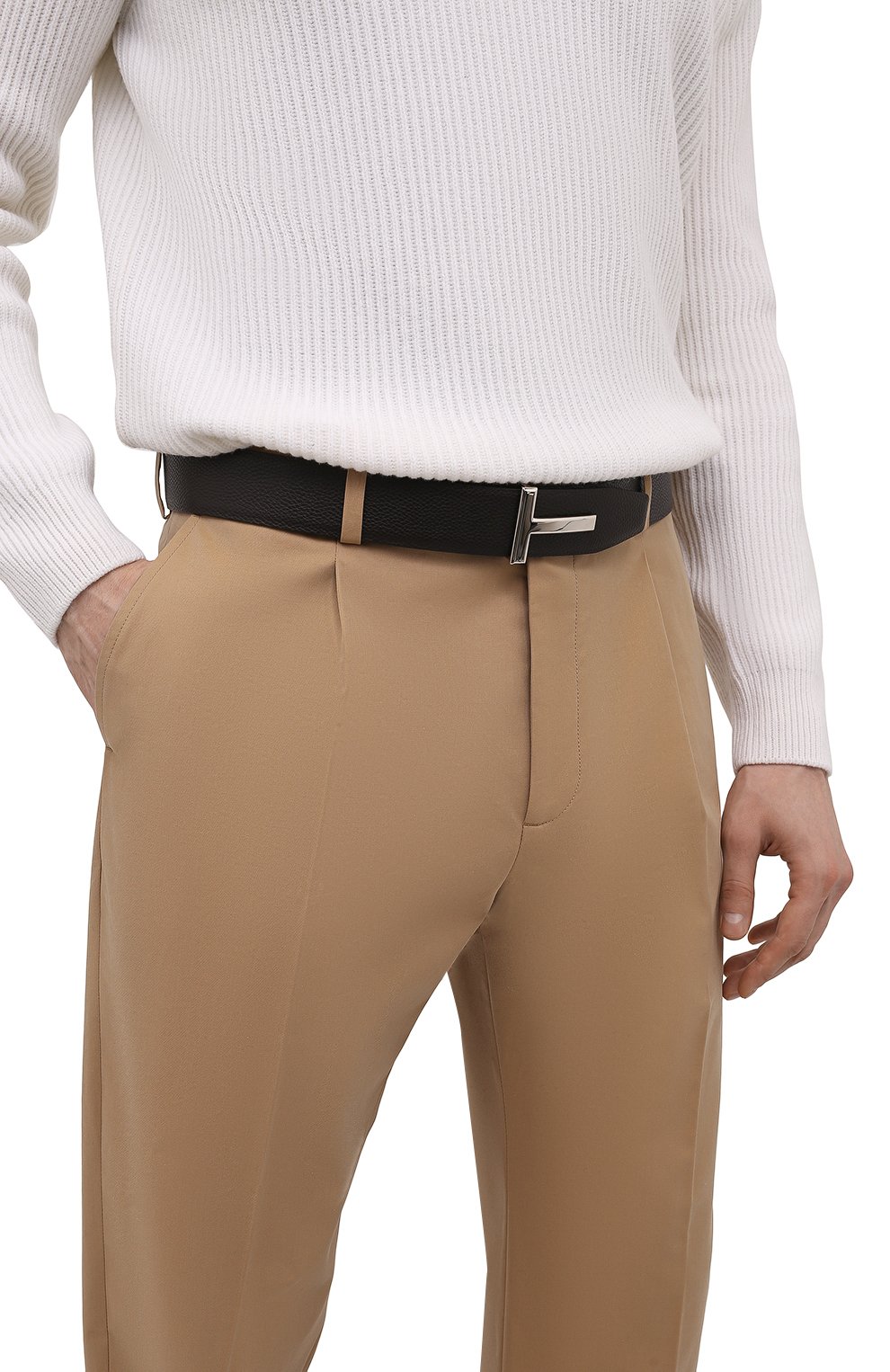 Кожаный ремень TOM FORD, арт. TB178P-LCL236, фото 2