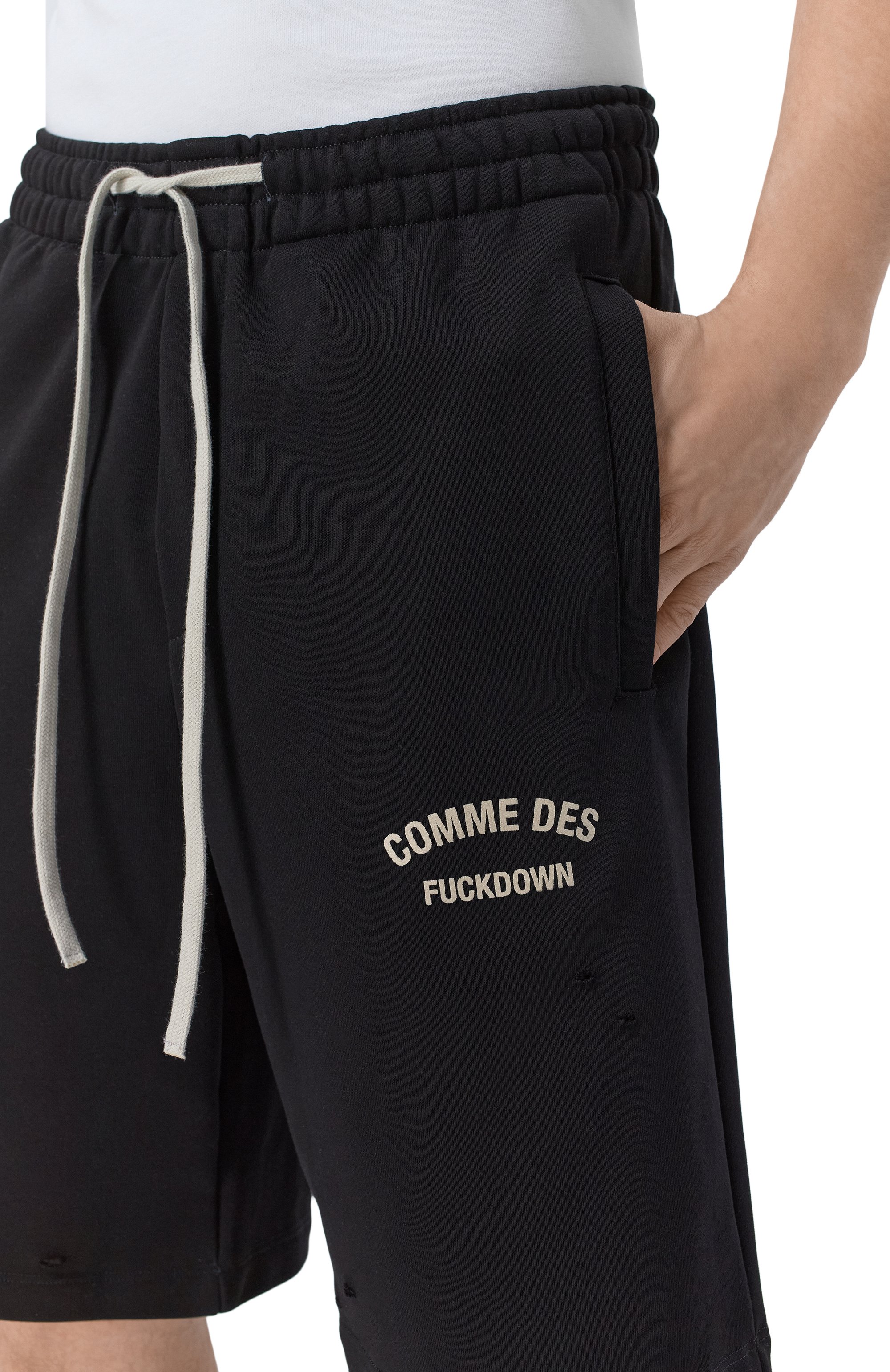 Хлопковые шорты COMME DES FUCKDOWN, арт. CFABM01925, фото 5