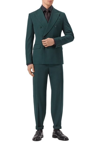 Шерстяные брюки DOLCE & GABBANA, арт. GP11XT/FU20W, фото 2