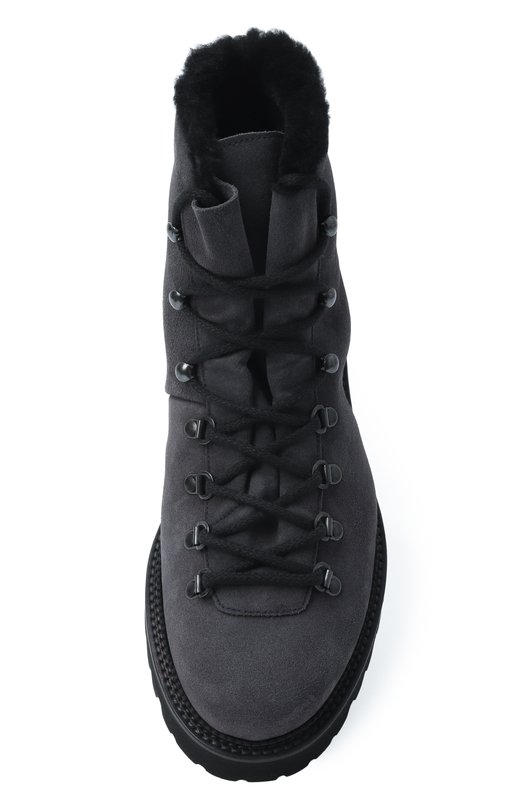 Замшевые ботинки St. Moritz Mille 885 SM0RITZ G0 RAIN_SM0RITM G0 RAIN Серый  SM0RITZ G0 RAIN_SM0RITM G0 RAIN Фото 6