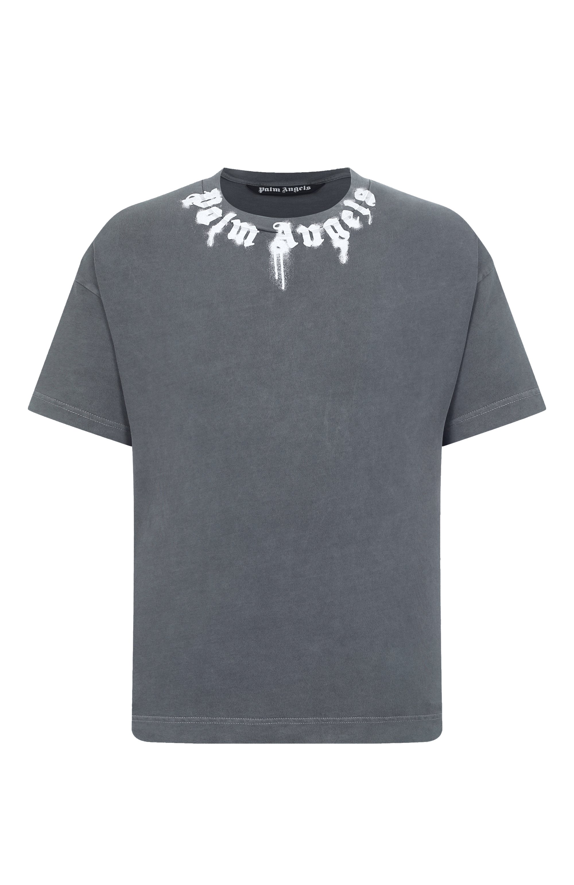 Хлопковая футболка PALM ANGELS, арт. PMAA109F25JER009, фото 1